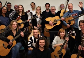 Cours de guitare en entreprise